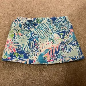 Girls Lilly Pulitzer skort size 2-3